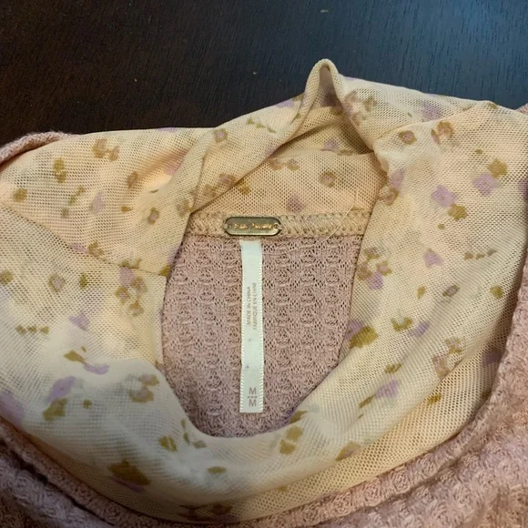 FREE PEOPLE Opposites Attract Floral Mini Sweater Dress - Picture 9 of 11